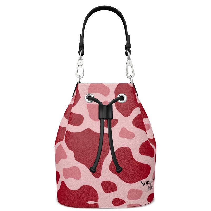 Limited Edition Redeye Cow Print Bucket Bag