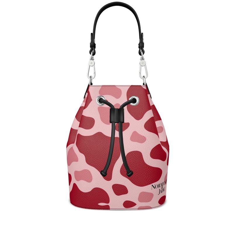 Limited Edition Redeye Cow Print Bucket Bag