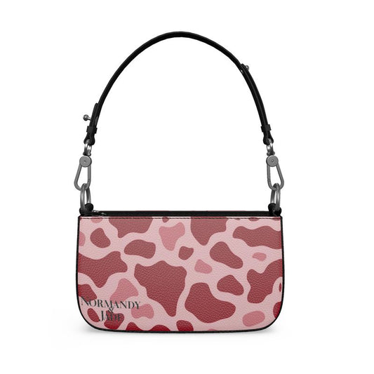 Pinky Red Cow Box Bag