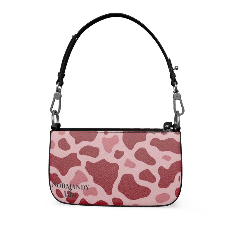 Pinky Red Cow Box Bag